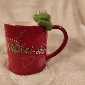 Gund Red Frog Mug